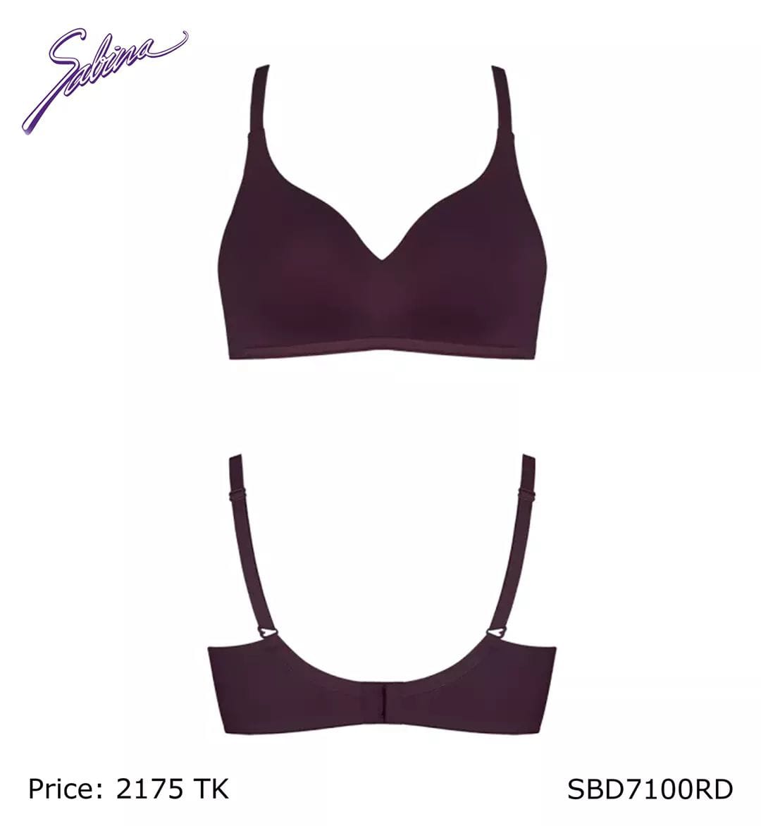 LADIES BRA-SABINA.-SBD7100-RD